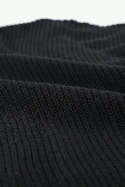 Cardigan Tejido con Costuras en Contraste y Mangas Farol - Image 15