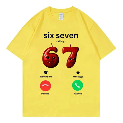 Playera 67 Llamando - Diseño Cómico Unisex - Image 12