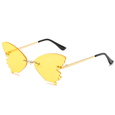 Gafas de Sol sin Marco Mariposa - Estilo Urbano y Diversión - Image 19