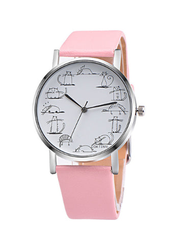 Reloj Infantil Gato Adorable para Estudiantes - Image 9