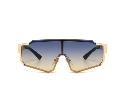 Gafas de Sol Metálicas con Personalidad para Hombre - Image 10