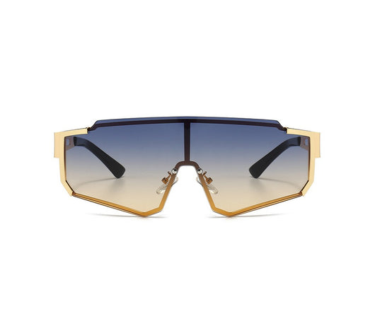 Gafas de Sol Metálicas con Personalidad para Hombre - Image 10