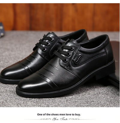 Zapatos de Cuero con Cordones para Hombre - Estilo Versátil y Elegante - Image 6
