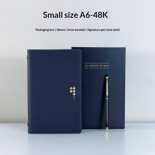 Estuche de Regalo con Bolígrafo y Cuaderno de Hojas Sueltas