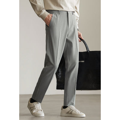 Pantalones de Vestir Ejecutivos Dos Tonos Resistentes a Arrugas - Image 3