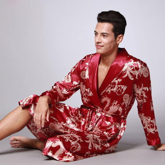 Bata de Seda para Hombre - Image 7