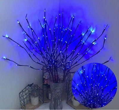 Lámpara Decorativa LED con Rama Simulada para Ambientes - Image 3