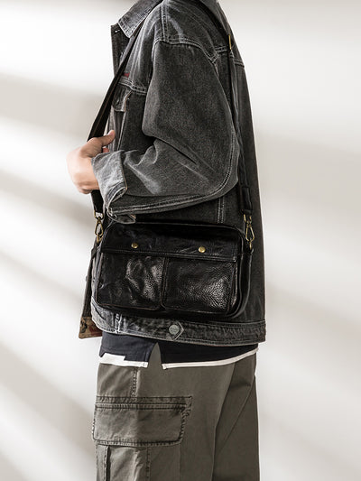 Bolsa Bandolera Casual para Hombre Estilo Coreano - Image 17