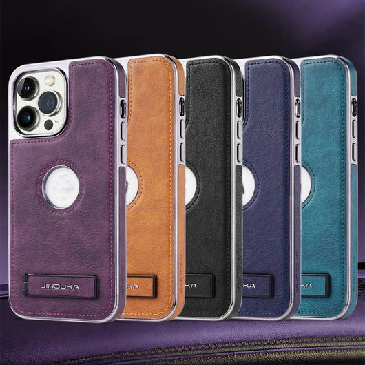 Funda de Cuero Premium con Soporte para Teléfono - Image 2
