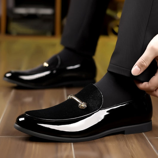 Zapatos Formales de Cuero para Hombre Talla Grande - Estilo Británico Elegante - Image 10