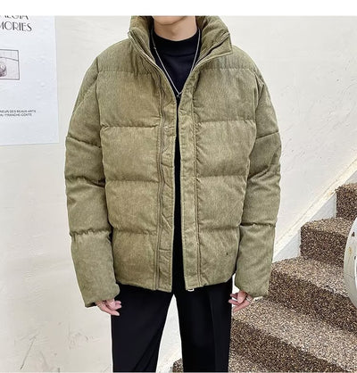 Chaqueta Acolchada de Algodón para Hombre - Estilo Deportivo y Casual - Image 16