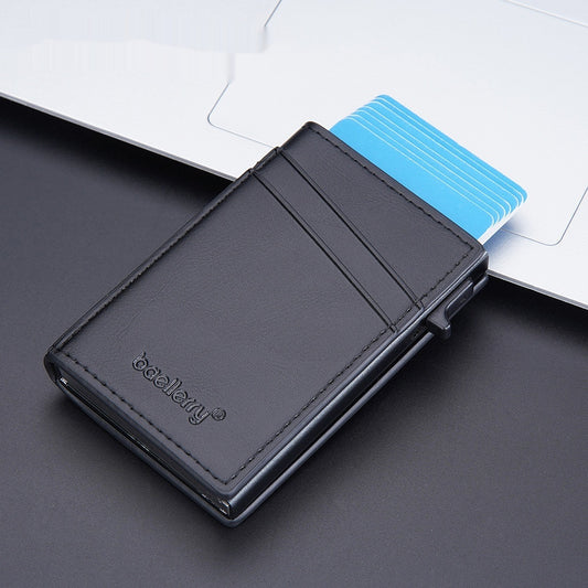 Cartera Minimalista de Aluminio con Sistema de Extracción Lateral para Hombre - Image 2