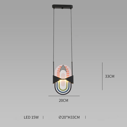 Lámpara de Techo Vitral Artístico para Dormitorio - Image 6