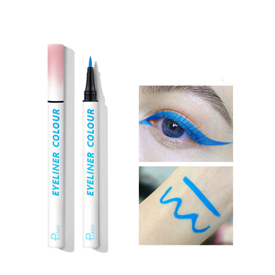 Delineador de Ojos Azul y Blanco con Punta Ultrafina - Image 9