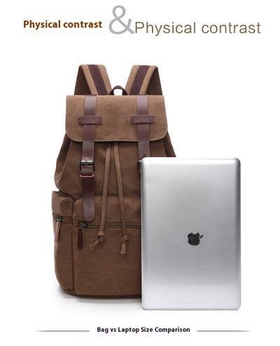 Bolsa de Lona Retro Coreana Unisex - Image 15