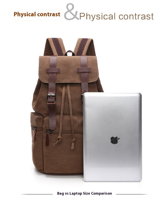 Bolsa de Lona Retro Coreana Unisex - Image 15
