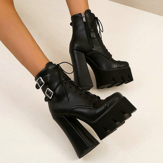 Botas Motociclistas Martin para Mujer - Estilo Urbano y Durabilidad - Image 14
