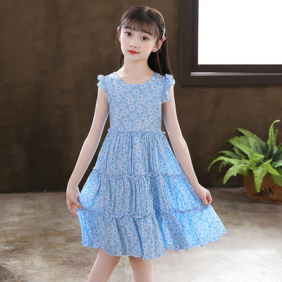 Vestido Floral de Algodón para Niñas - Diseño Moderno y Cómodo - Image 27