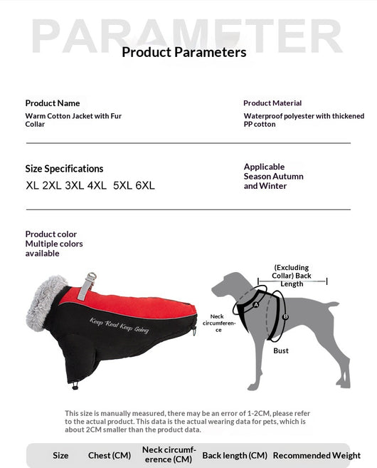 Abrigo Térmico Impermeable para Perros Grandes - Protección Total contra Frío - Image 16
