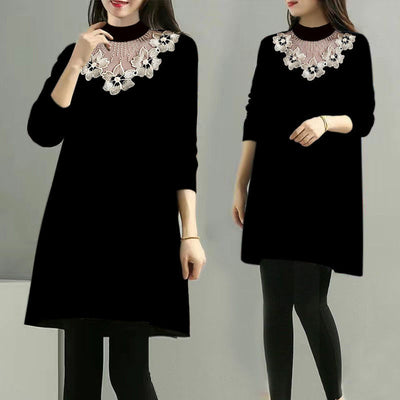 Blusa Suelta Talla Grande para Madres Modernas - Image 6