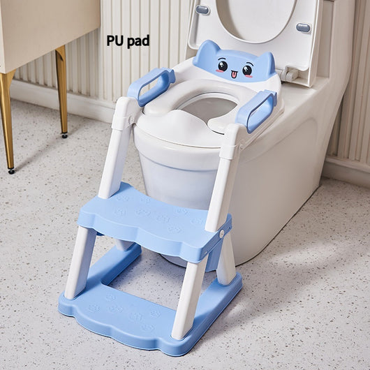 Escalera de Baño Infantil con Asiento de Inodoro y Reposapiés - Image 10