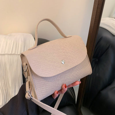 Bolso Bandolera Cuadrado Pequeño de Fieltro para Mujer - Image 9