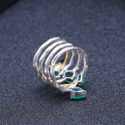 Anillo Personalizado con Gemas Incrustadas Diseño Exclusivo - Image 21