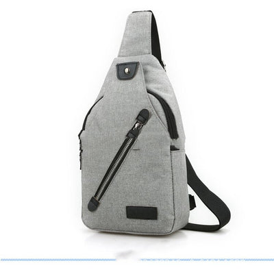 Mochila Bolso de Lona con Correa Diagonal - Image 7
