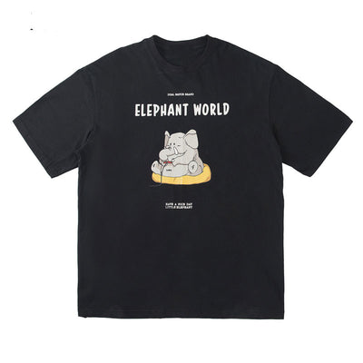 Playera Infantil con Estampado de Elefantito Adorable - Image 8