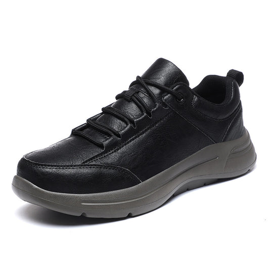 Zapatillas de Cuero Estilo Británico para Hombre - Sneakers Casuales y Deportivos - Image 5