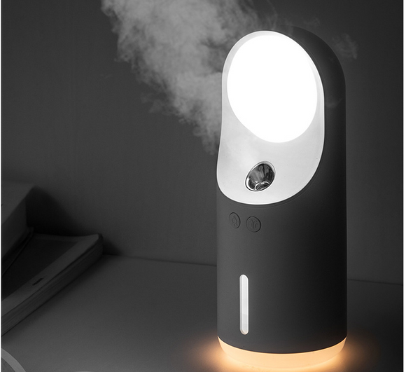 Difusor Ultrasónico Inalámbrico con Luz LED y Proyección Nocturna