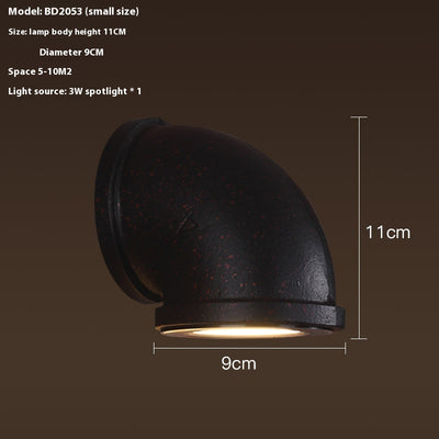 Lámpara de Pared Industrial Retro para Dormitorio y Pasillos - Image 11