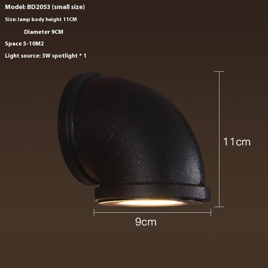 Lámpara de Pared Industrial Retro para Dormitorio y Pasillos - Image 11
