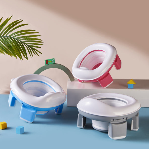 Inodoro Portátil Plegable para Niños - Solución de Camping y Viajes