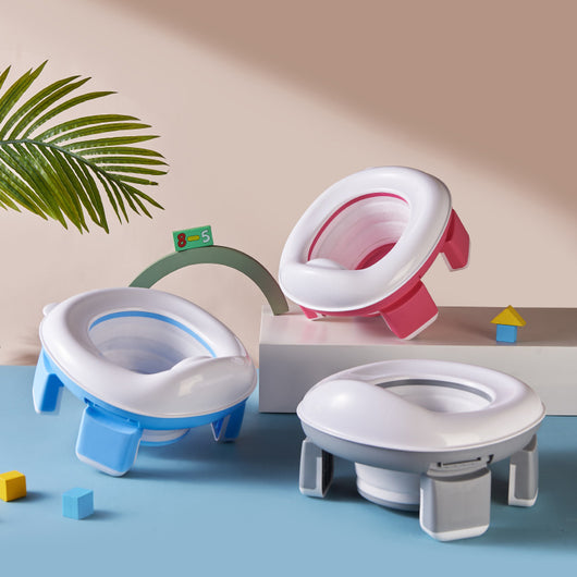 Inodoro Portátil Plegable para Niños - Solución de Camping y Viajes