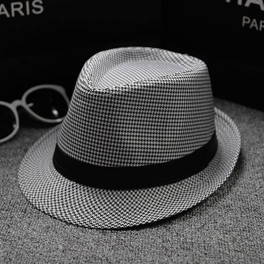 Gorra de Cuadros Houndstooth Clásica para Hombre - Estilo Europeo y Americano - Image 15