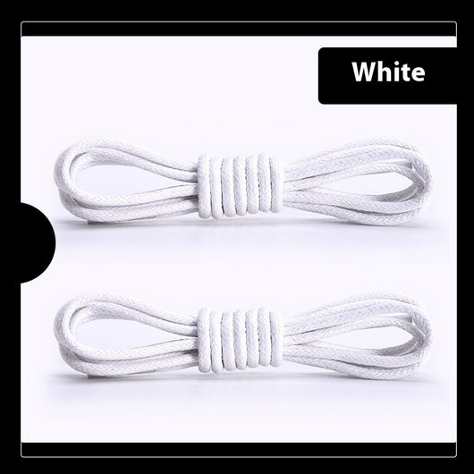 Cordones de Bota de Cuerda Encerada Redonda para Zapatos de Cuero - Un Par - Image 4