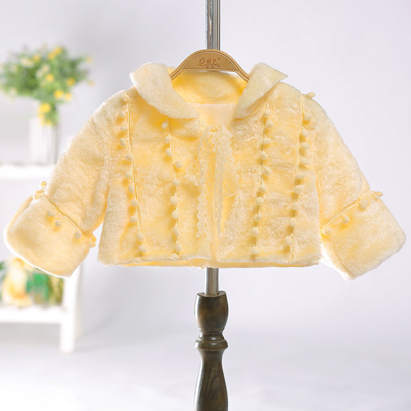 Capa Cálida Infantil con Rayas Verticales