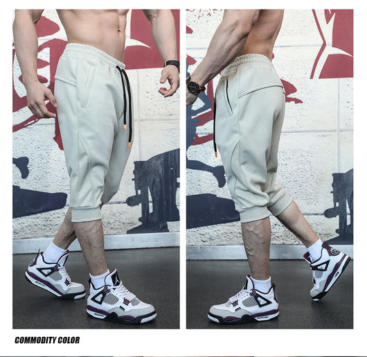Pantalones Cortos Deportivos con Bolsillos de Parchwork y Cierre en Pierna - Image 25