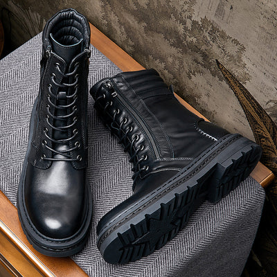 Botas Martin Retro Británicas para Hombre - Estilo Clásico de Caña Alta - Image 2