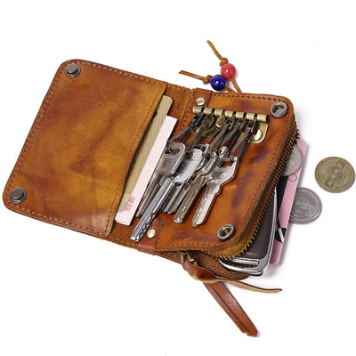 Billetera de Cuero 2 en 1 para Tarjetas y Llaves - Image 16