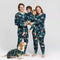 Pijamas Familiares de Algodón con Estampado Perro - Conjunto Papá, Mamá e Hijo