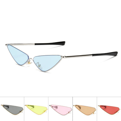 Gafas de Sol Triangulares Minimalistas Montura Pequeña