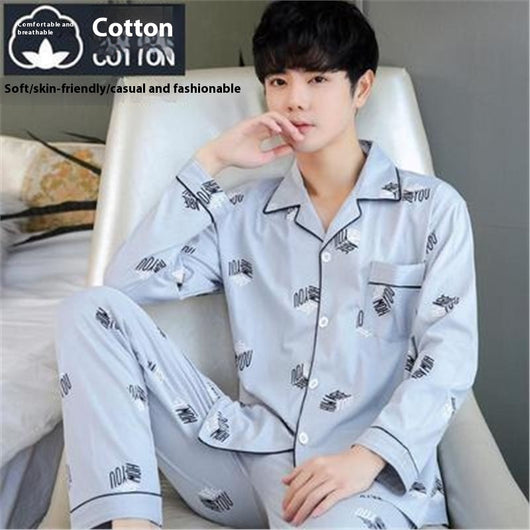 Pijama Hombre Algodón Ligero - Conjunto Cómodo para Casa Otoño Invierno - Image 15