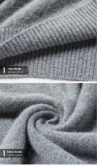 Suéter Cuello Alto Casual para Hombre - Diseño Minimalista Versátil - Image 28