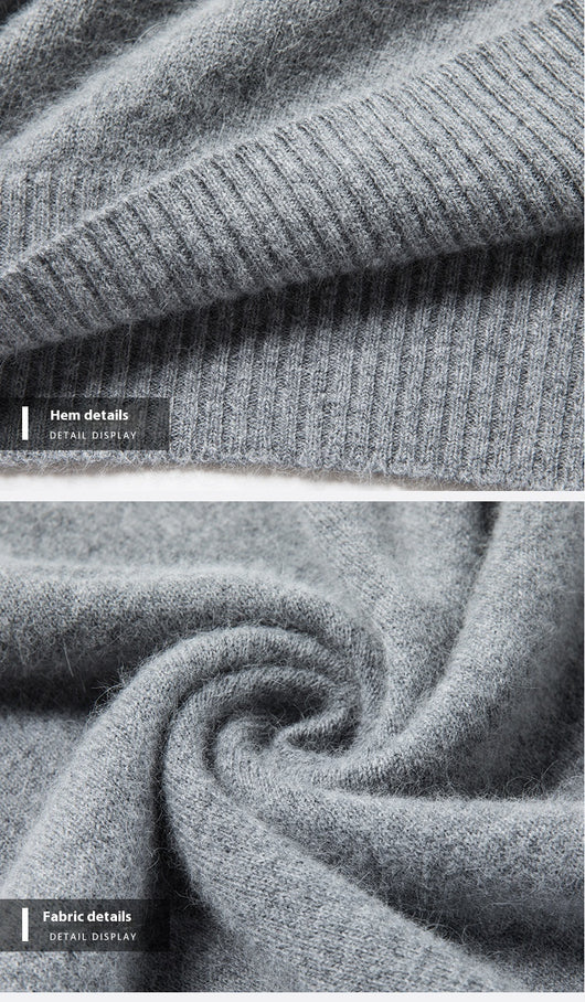 Suéter Cuello Alto Casual para Hombre - Diseño Minimalista Versátil - Image 28
