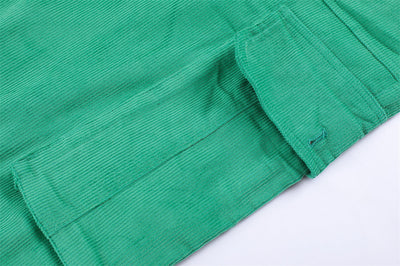 Pantalones de Trabajo Oversized con Bolsillos Grandes y Cintas Laterales - Image 10