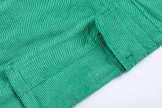 Pantalones de Trabajo Oversized con Bolsillos Grandes y Cintas Laterales - Image 10