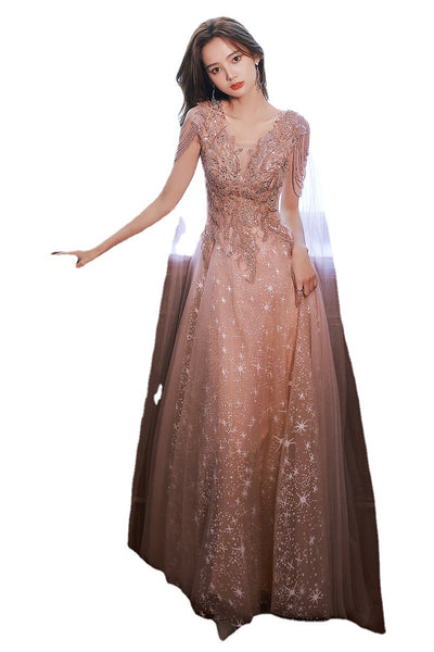 Vestido de Noche Estrellado Elegancia Celebridad - Image 10
