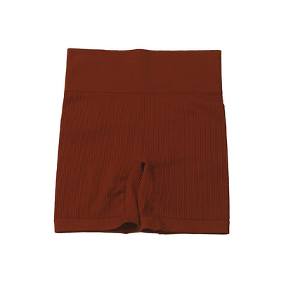 Shorts de Yoga Unicolor Plus - Pantalones Fitness de Alto Estiramiento - Image 19